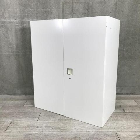 【中古】レクトライン 4B313F ZA75 オカムラ（okamura） ローキャビネット／両開き