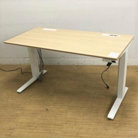 【IB】【地方倉庫在庫品】高さ650~1250mmで可動 立ち姿勢を取り入れ健康志向!オカムラ(okamura) スイフト(Swift) おしゃれなネオウッドライト天板 インジゲータ付き W1350【OI】