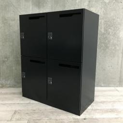 【外部倉庫在庫】洗練された空間を演出するブラックタイプ■コクヨ/エディアロッカー/ブラック【IB】