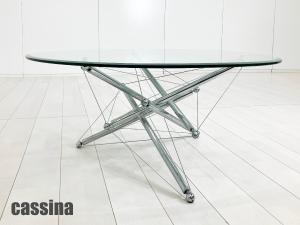 cassina/カッシーナ　713　ローテーブル/センターテーブル　テオドール・ワッデル　ガラス