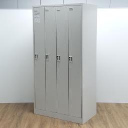 【個人の衣服や荷物をしっかり管理！常に人気の高い更衣用ロッカー！】■オカムラ製　FZ　ニューグレー　■W900　D515　H1790　■ダイヤル錠