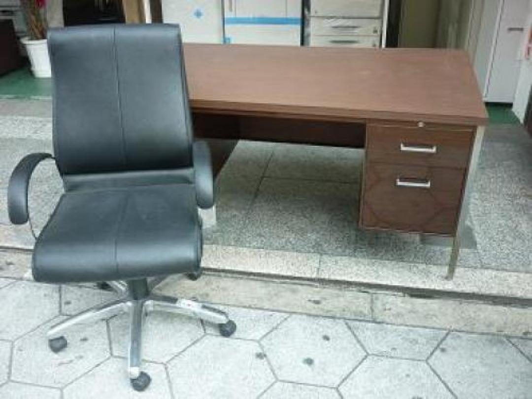 【役員セット役員両袖机+役員用チェア　セットで10000円以下!!!!
                                    中古
            