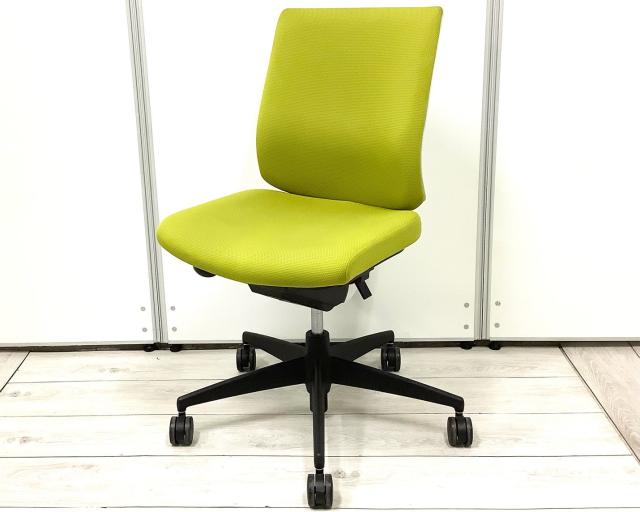 【中古】ウィザード2 CR-G1820E1 G4Q4 コクヨ（KOKUYO） 肘無ローバックチェア