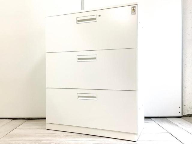 【中古】エディア BWU-L3A59SAWNN コクヨ（KOKUYO） ローキャビネット／ラテラル