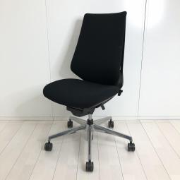 【心地よい座り心地とスタイリッシュなデザインの人気】■コクヨ（KOKUYO）　デュオラチェア　■ハイバック　クッションタイプ　■ブラック【関東倉庫在庫品】【HU】【弊社使用欄：A01025918】