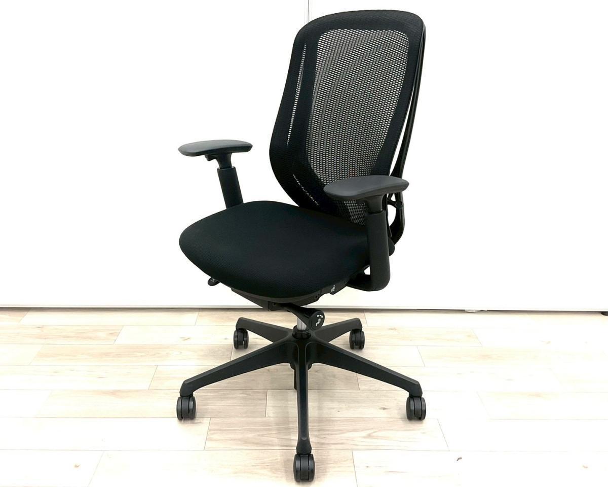 【前傾チルト機能付き】【オカムラ製品で最も人気を集める高機能メッシュチェア！】■オカムラ(okamura)製　シルフィ(Sylphy)チェア　肘付き　ハイバック　背面メッシュ　■可動肘　■ブラック　【弊社使用欄：A01048234】【SH】
                        シルフィーメッシュ
                                    中古
            