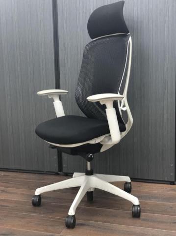 【中古】シルフィーメッシュ  オカムラ（okamura） 肘付ハイバックチェア