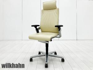 wilkhahn/ウィルクハーン　ON / オン ハイバック アームチェア ヘッドレスト　オフホワイト