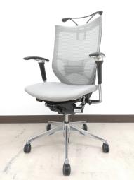 【状態極上Aランク品】グレーアタック！バロン（Baron）チェア再入荷※可動肘かけ＆ハンガー＆ランバー付き◆オカムラ製【RP】