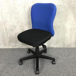 【カラフル＆キュートなミニマムチェア！】■プラス製　カプティチェア　ブルー　コートハンガー無し【PLUS　Capti】