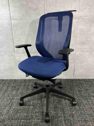 【中古】シルフィー C646XR FMP3 オカムラ（okamura） 肘付ローバックチェア