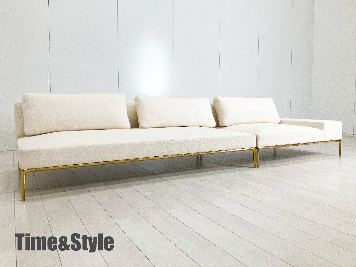 Time & Style / タイム＆スタイル　Concerto sonata / コンチェルト ソナタ　2人掛けアームレスソファ＋1人掛け片アームソファ
                        その他シリーズ
                                    中古
            