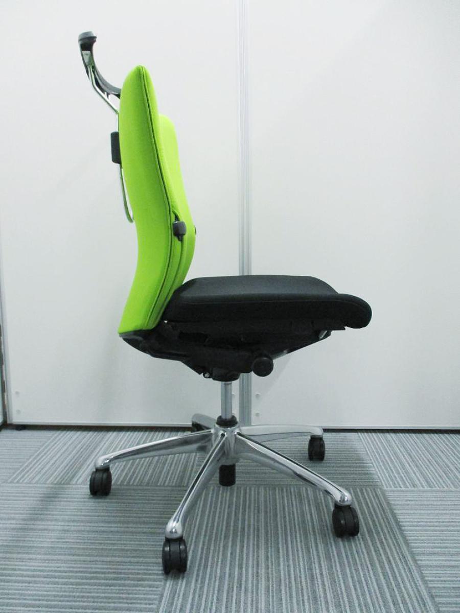 中古】フィーゴチェア オカムラ/okamura 肘無ミドルバックチェア