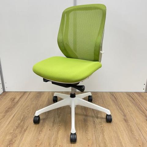 【中古】シルフィーメッシュ  オカムラ（okamura） 肘無ローバックチェア