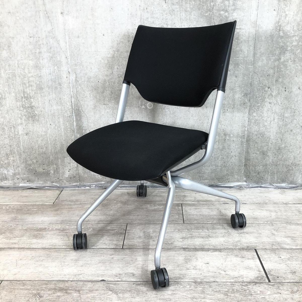 中古】レクシブ KLC-820GP-Z5T1 イトーキ/ITOKI ネスティングチェア