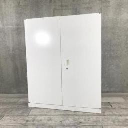 おすすめ/定番　オカムラ（okamura）製　SA-デュオライン　両開き書庫　W900×D450×H1050mm　■ホワイト