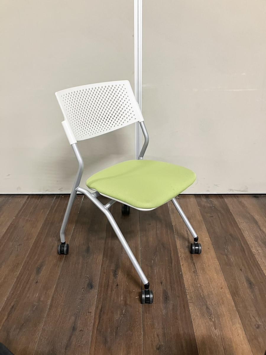 マンウィズアミッション デッドミートチェア 大 中古品 中古】FM-265シリーズ FM-265 ウチダ/UCHIDA ネスティングチェア