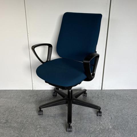 【中古】ミトラシリーズ CRS-G3320E6 コクヨ（KOKUYO） 肘付ローバックチェア