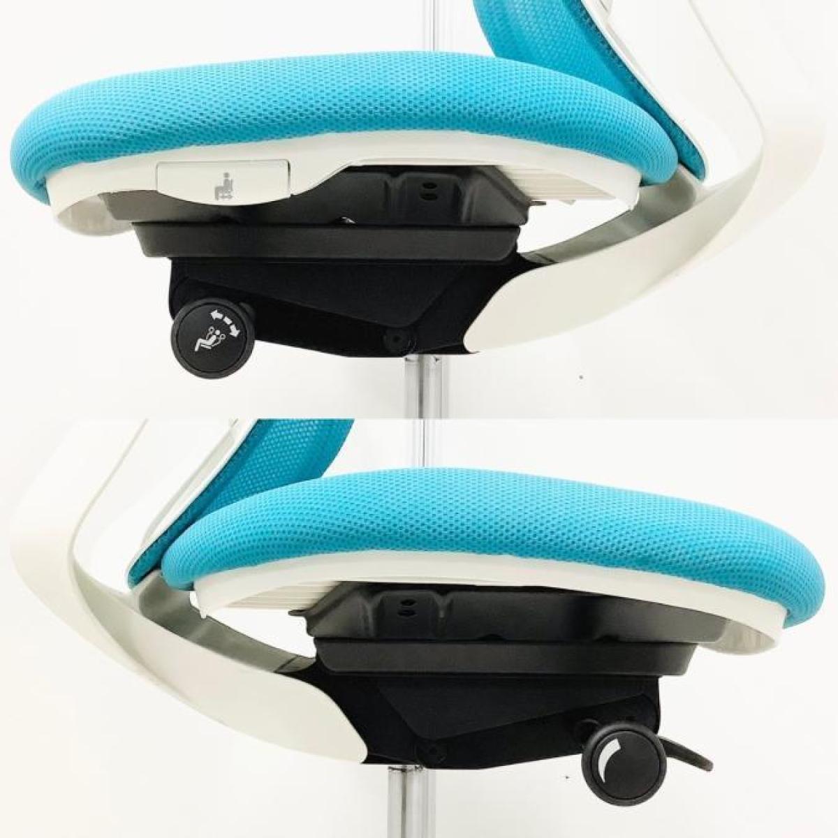 中古】シルフィーメッシュ オカムラ/okamura 肘無ハイバックチェア