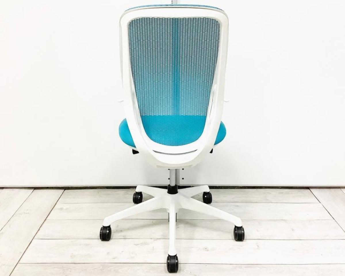 中古】シルフィーメッシュ オカムラ/okamura 肘無ハイバックチェア