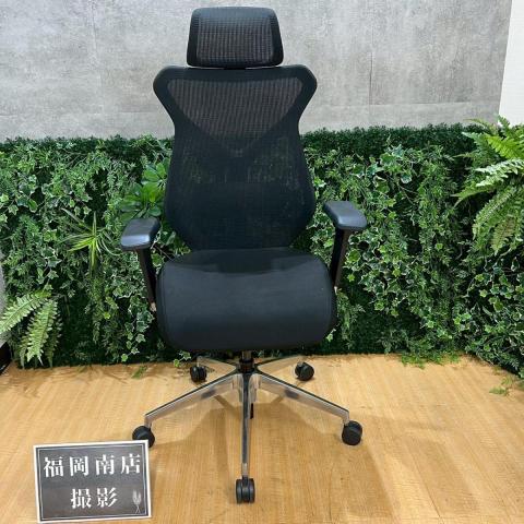 《在庫入替セール/㉕/9》《限定1脚》イトーキ製の人気オフィスチェア【セクア/可動肘/ヘッドレスト付き】が値下されました！　＊良品を格安で！「オフィスバスターズ福岡南店」は、福岡を拠点として、全国へ中古オフィス用品・オフィス家具を提供しております。