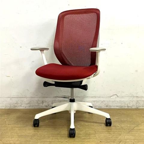 【中古】シルフィーメッシュ C645XW　FMP9 オカムラ（okamura） 肘付ハイバックチェア