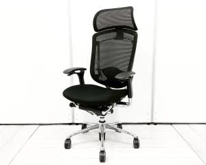 【ヘッドレストは新品!】【2月20入荷予定!】ワークチェア アームレスト付 アジャストアーム 可動肘 ポリッシュボディ スマートオペレーションヘッドレスト付き オススメ(おすすめ) 大人気 ・Okamura/オカムラ ・Contessa/コンテッサ