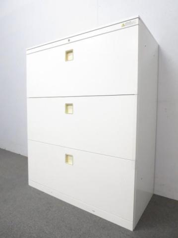 【中古】レクトライン  オカムラ（okamura） ローキャビネット／ラテラル