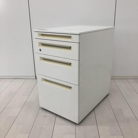 【中古】アドバンス  オカムラ（okamura） ワゴン4段