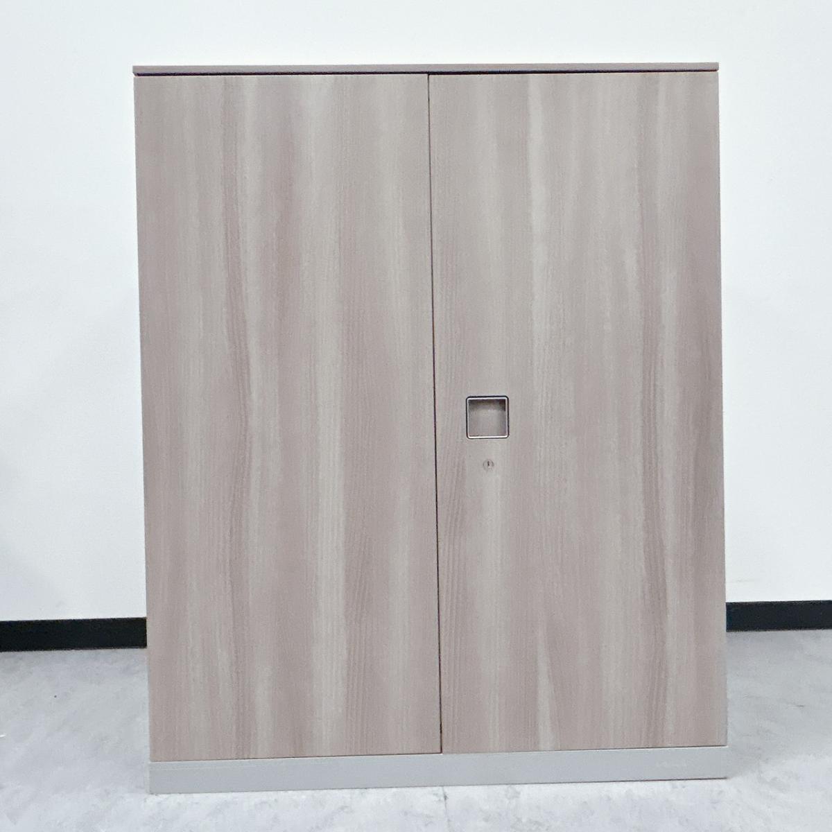 中古】レクトライン 4B313F ZE85 オカムラ/okamura ローキャビネット