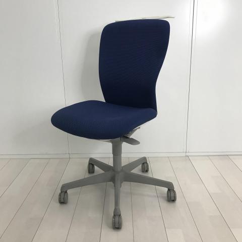 【中古】スラート  オカムラ（okamura） 肘無ハイバックチェア