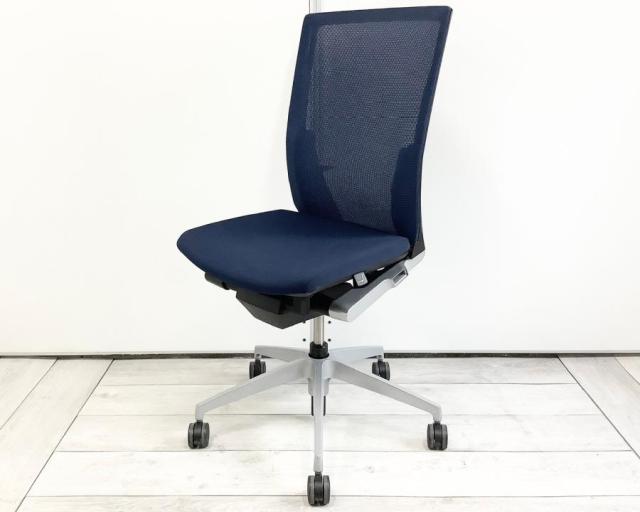 【中古】ヴェントチェア KE-830JB-Z5B2 イトーキ（ITOKI） 肘無ハイバックチェア