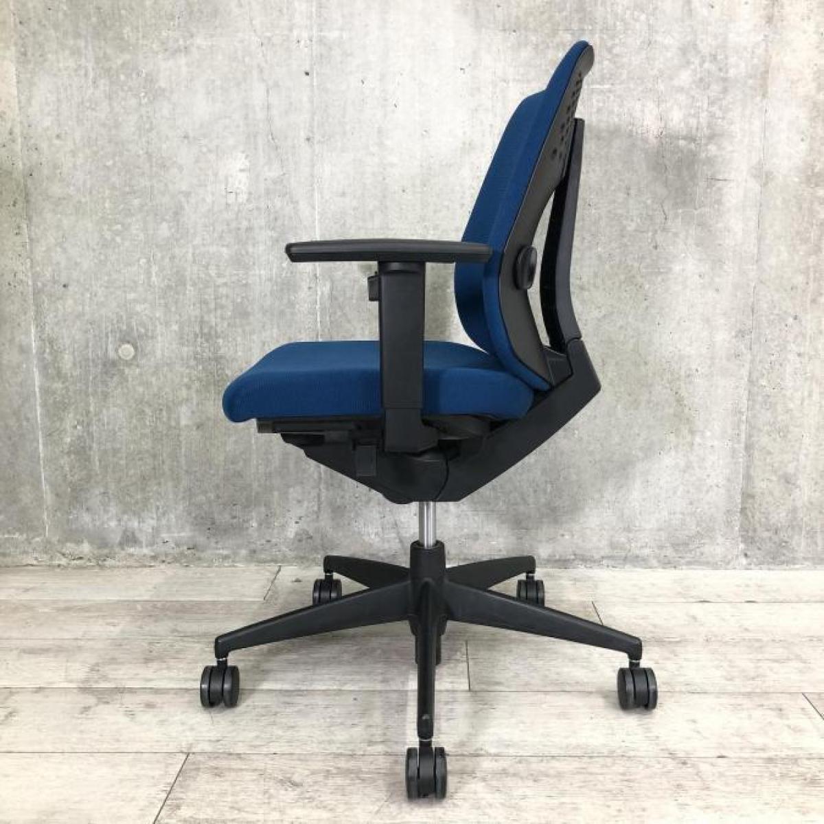 中古】ウィザード2 コクヨ/KOKUYO 肘付ローバックチェア 571542 - 中古