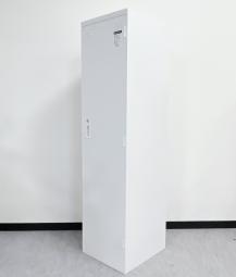 【急な増員時にも！衣類や貴重品をしっかり管理する縦型ロッカー！】コクヨ製　LKシリーズ　1人用ロッカー　更衣ロッカー■シリンダー錠　■ホワイト【掃除用具入れにも！】【2601】弊社使用欄【A01054505】