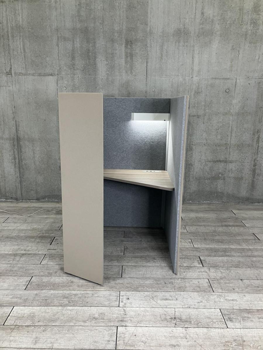 中古】ドレープ ワークブース 4WAVBP MX62 オカムラ/okamura 集中