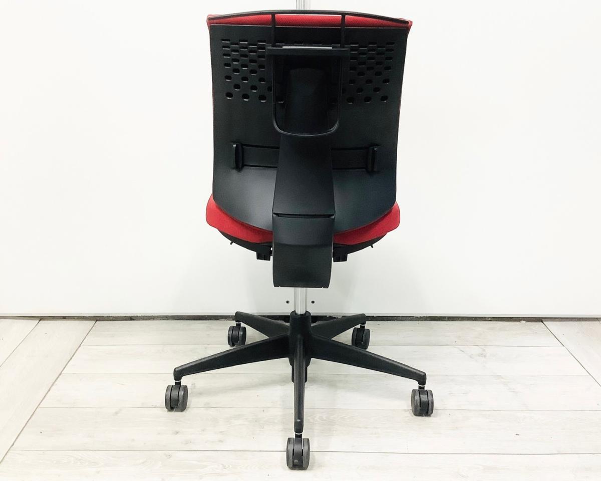 中古】ウィザード3 樹脂 CRS-G3620F6 コクヨ/KOKUYO 肘無ローバック 