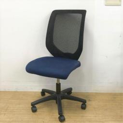 【在庫入替セール】【ロット入荷】イトーキ コルトチェア 肘無モデル 背もたれは軽快なメッシュ仕様 ブルー×ブラック 定番シリーズ