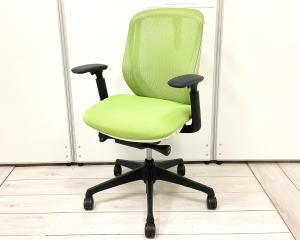 【脚部・肘カスタム品】【肘有（可動肘・アジャストアーム/コートハンガー有】ワークチェア アームレストあり ホワイトボディ オススメ(おすすめ) 大人気 ・Okamura/オカムラ ・Sylphy/シルフィー ※横浜本店撮影画像※