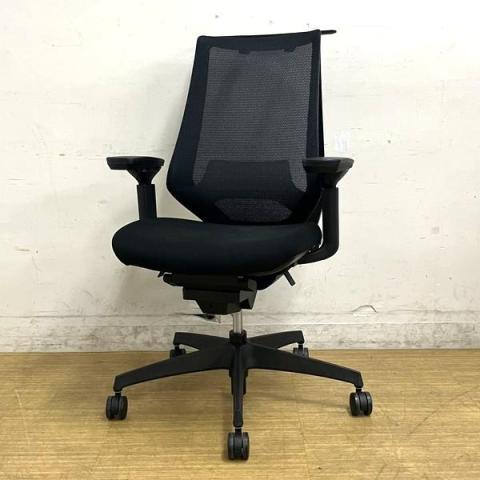 【中古】デュオラ メッシュ CRSG3000E6N コクヨ（KOKUYO） 肘付ハイバックチェア