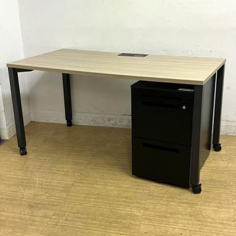 【中古】アクトリンク JPP-1407HW-71 イトーキ（ITOKI） 片袖机