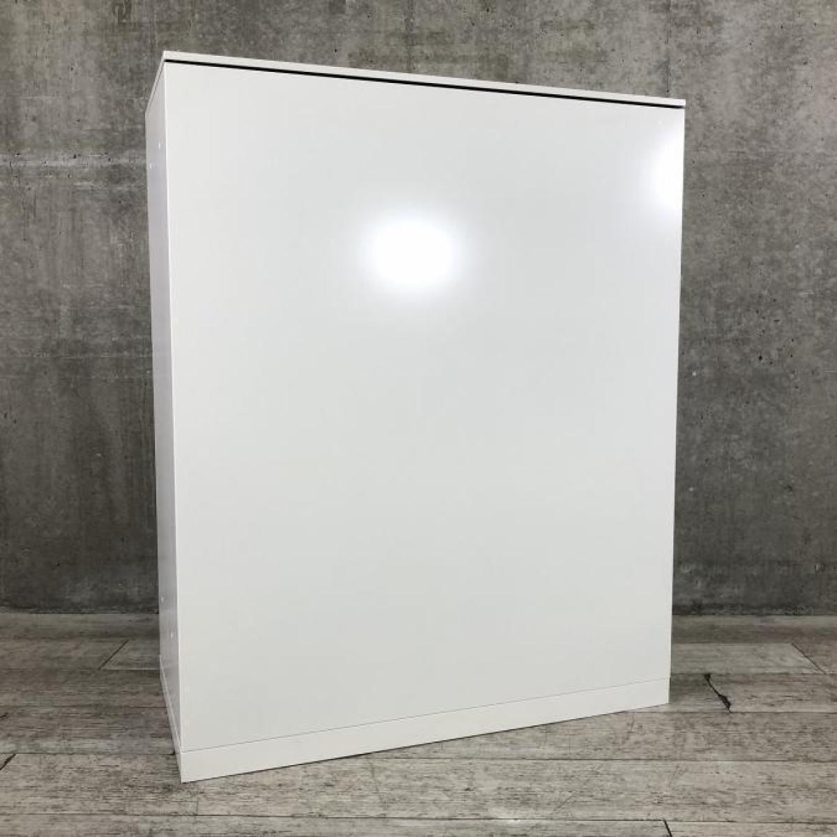 中古】レクトライン オカムラ/okamura ローキャビネット／両開き
