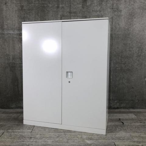 【中古】レクトライン  オカムラ（okamura） ローキャビネット／両開き