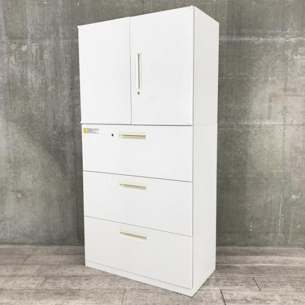 【西】～分類・保管・管理を一台で完結。～【ウチダ】【HSシリーズ】【ホワイト】【ダイアル錠】【書庫】【書棚】【棚】【収納】【格安】【安い】【メーカー】【レイアウト変更】【模様替え】
                        HSシリーズ
                                    中古
            