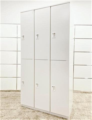 【中古】LB HLB-9832SSN-W9 イトーキ（ITOKI） 6人用更衣ロッカー