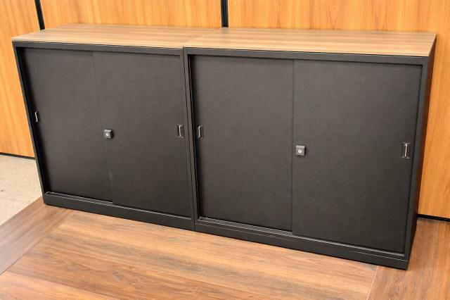 オカムラ（okamura） ローキャビネット／引き違い 一覧 - 中古オフィス