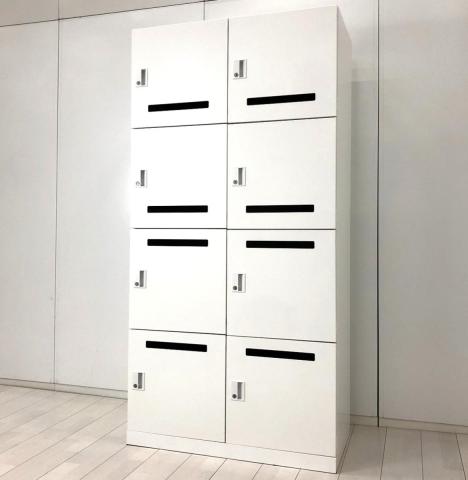 【中古】ピクスライン 4Z7XZY ZA75 オカムラ（okamura） 8人用パーソナルロッカー
