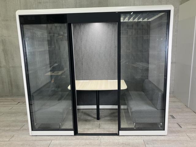 【中古】スノーハット 4W2J6P　MX61 オカムラ（okamura） 集中ワークブース