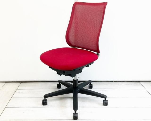 【中古】ミトラシリーズ CRS-G2900E1 コクヨ（KOKUYO） 肘無ローバックチェア