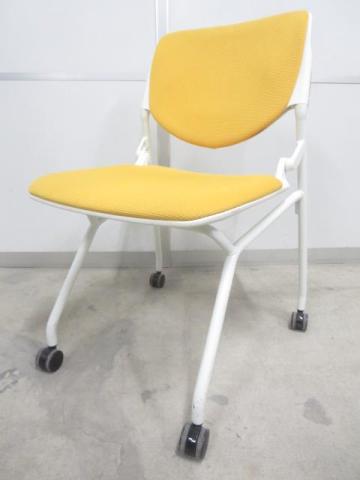 【中古】ルナ 81S1AZ-FSG9 オカムラ（okamura） ネスティングチェア