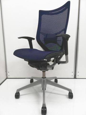【中古】バロンチェア  オカムラ（okamura） 肘付ハイバックチェア